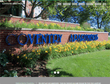 Tablet Screenshot of coventryapts.com